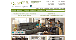 Desktop Screenshot of griffithsfurniture.com